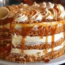 Caramel Crunch Cake